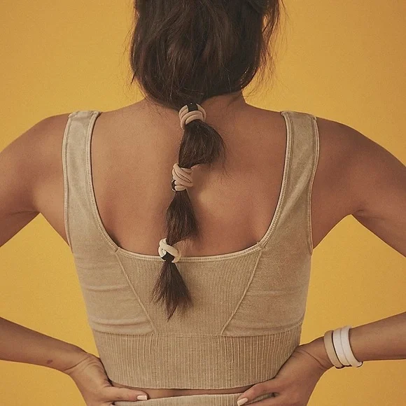 NWOT! FP Free People Movement Good Karma Square Neck Bra Sz XS/S LAST ONE! - Picture 2 of 8